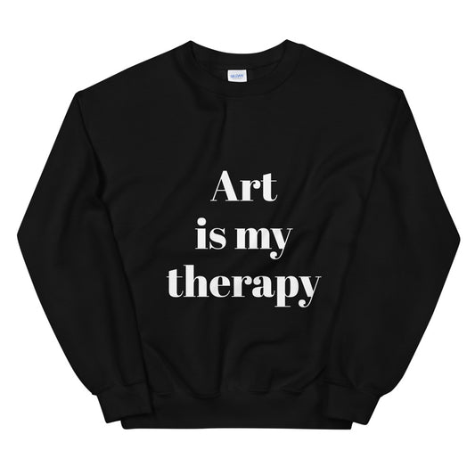 Art is My Therapy-Unisex Sweatshirt